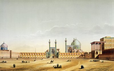 The Royal Palace and the Mesdjid-i-Shah, Isfahan, Plate 6-7 from 